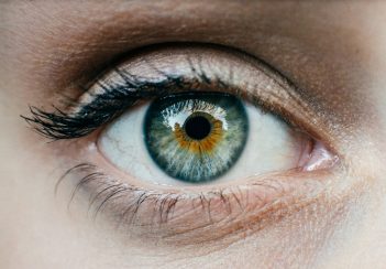 A closeup of a woman's eye.