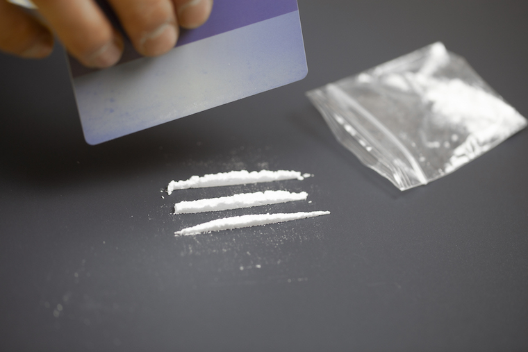 Stock image of cocaine